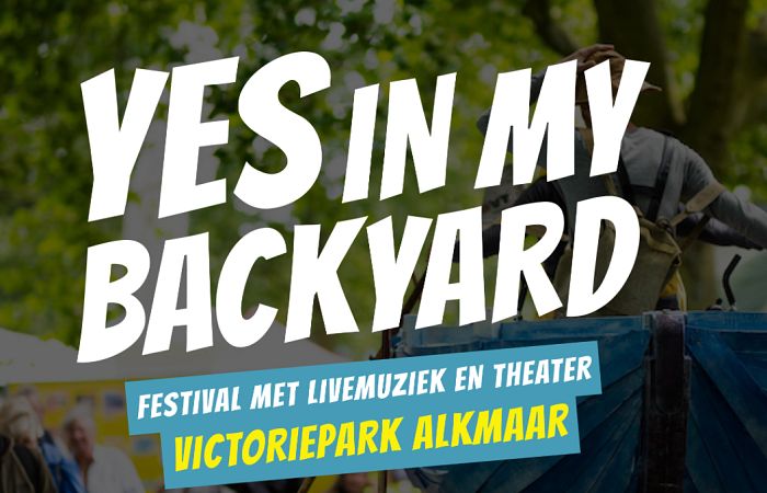 Yes in my backyard - ma20 mei 2024 in Victoriepark, Alkmaar - Concertcheck.nl