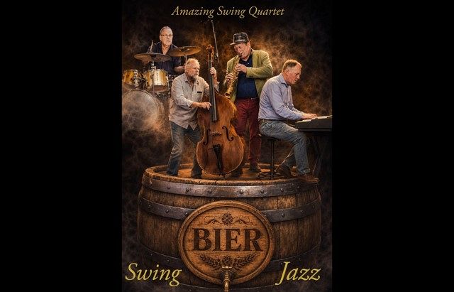 Amazing Swing Quartet is - zo26 jul 2026 in Huiskamerconcert, Sint Pancras - Concertcheck.nl