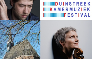 Duinstreek Kamermuziek Festival - Thomas Beijer, piano & Quirine Viersen, cello - vr24 mrt 2023 in Dorpskerk, Schoorl - Concertcheck.nl